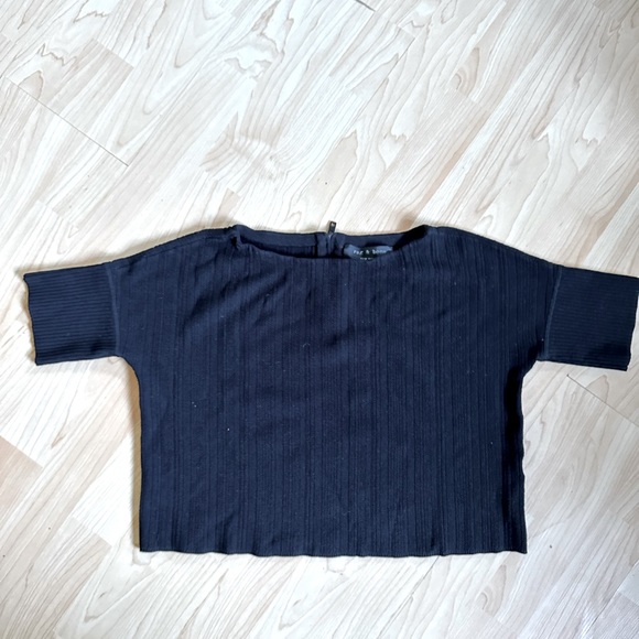 Rag and Bone Crop Knit Top - Picture 3 of 6